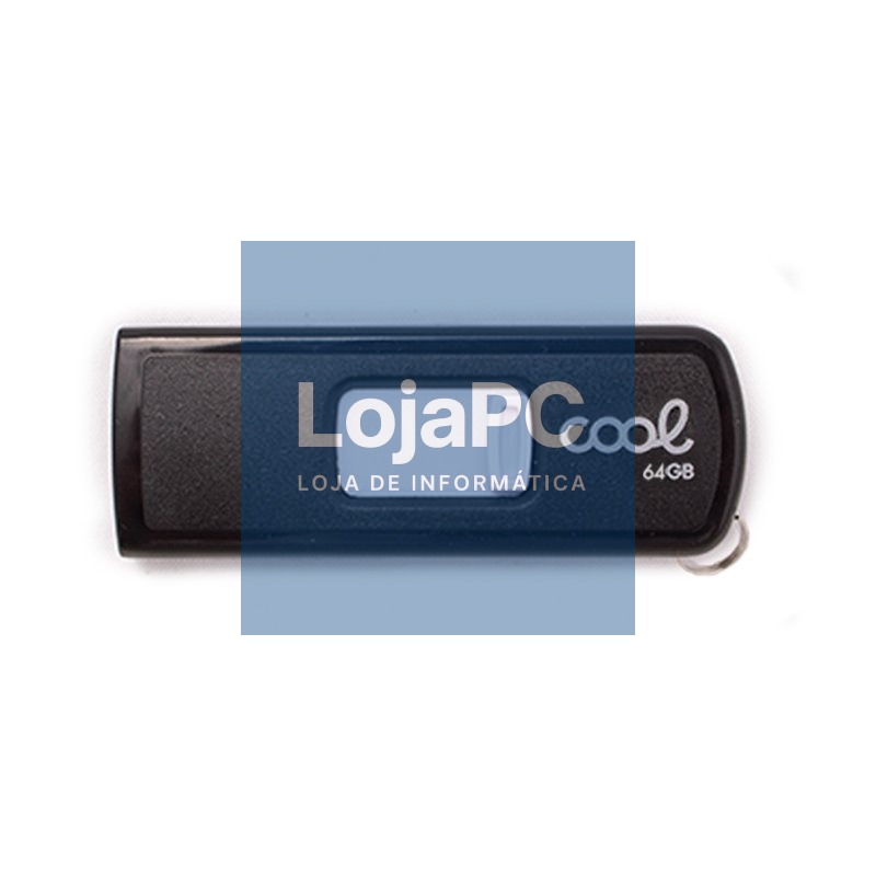 Pen Drive USB x64 GB 2.0 COOL Basic Black — imagem 4
