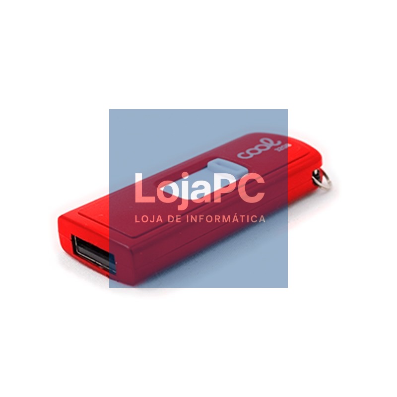 Pen Drive USB x64 GB 2.0 COOL Basic Red — imagem 4