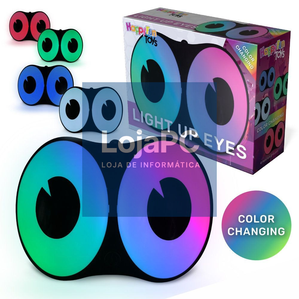 Luz de Presença LED Em Forma de Olhos HAPPYFUN