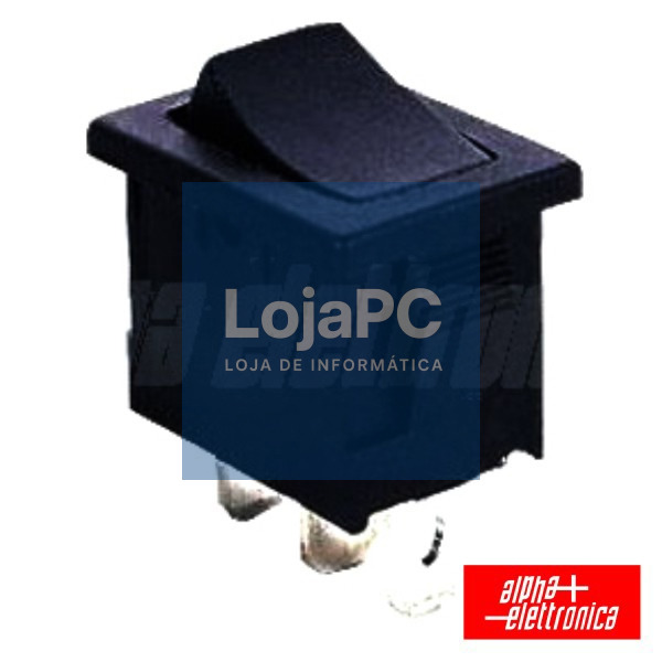 COMUTADOR MINIATURA 6A-250V SPDT ON-ON