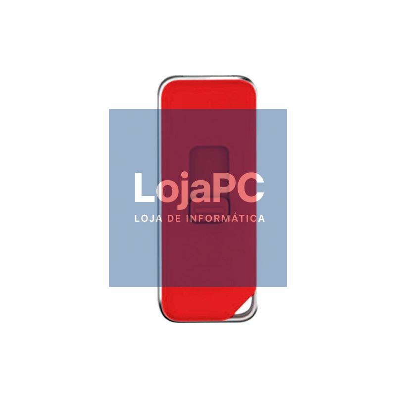 Pen Drive USB x64 GB 2.0 COOL Board Red — imagem 2