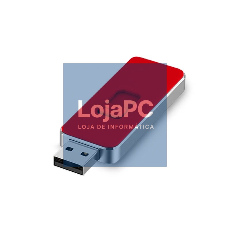 Pen Drive USB x64 GB 2.0 COOL Board Red
