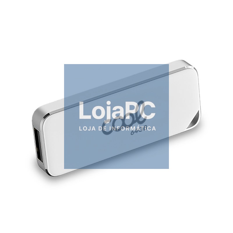 Pen Drive USB x64 GB 2.0 COOL Board White — imagem 2