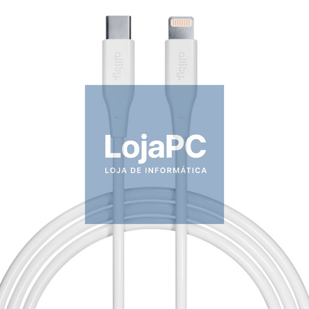 Cabo USB-C Lightning 27W 1m Branco ALLITY