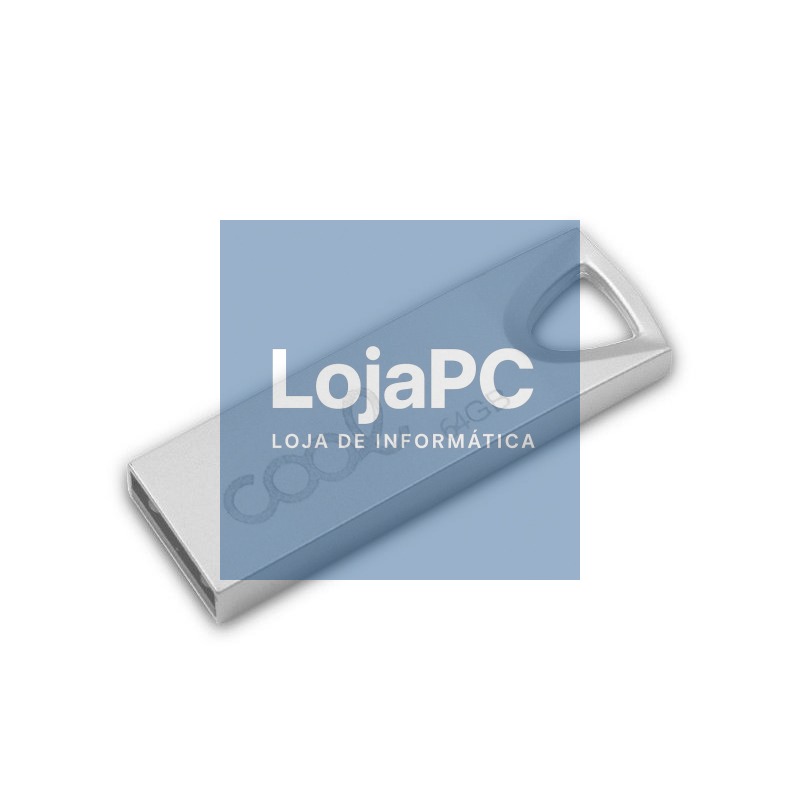 Pen Drive USB x64 GB 2.0 COOL Metal KEY Silver