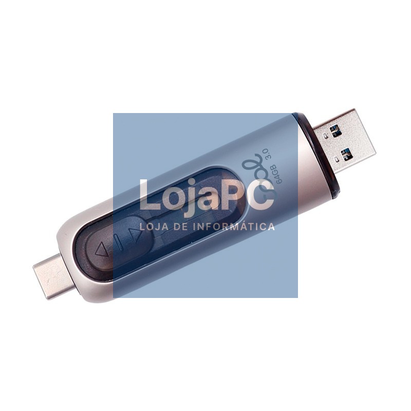 Pen Drive USB x64 GB 3.0 COOL (2 in 1) Tipo-C / USB