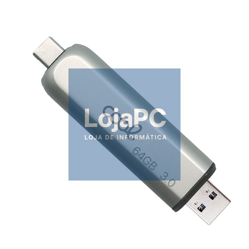 Pen Drive USB x64 GB 3.0 COOL (2 in 1) Tipo-C / USB — imagem 4