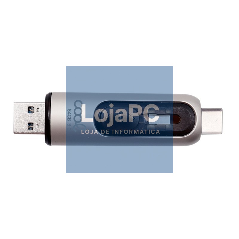 Pen Drive USB x64 GB 3.0 COOL (2 in 1) Tipo-C / USB — imagem 3