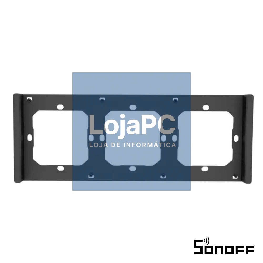 Moldura P/ 3 Interruptores Inteligentes M5-80 3 Gang SONOFF