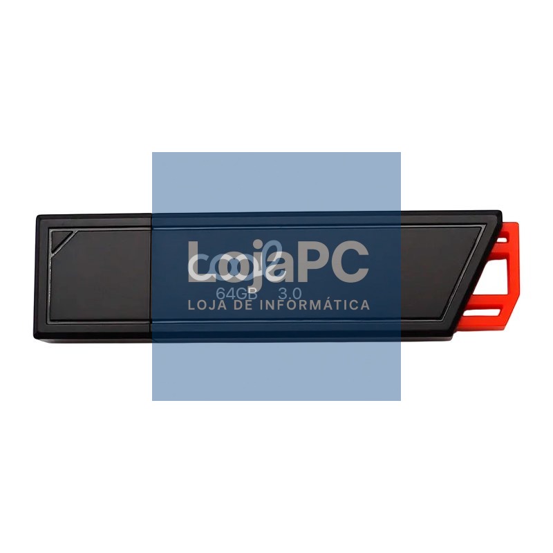 Pen Drive USB x64 GB 3.0 COOL Lancer Red — imagem 4
