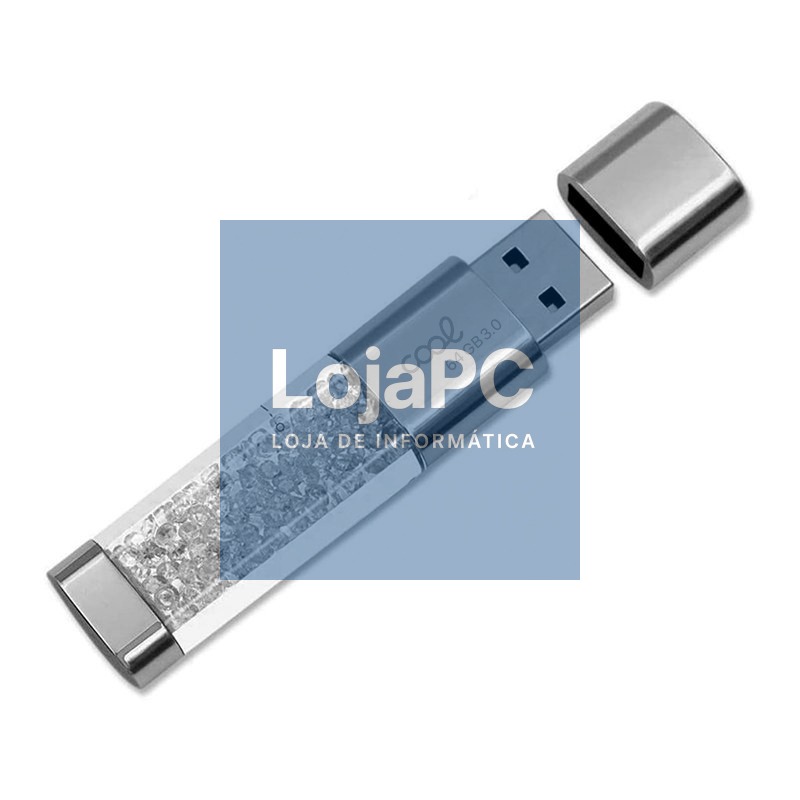 Pen Drive USB x64 GB 3.0 COOL White