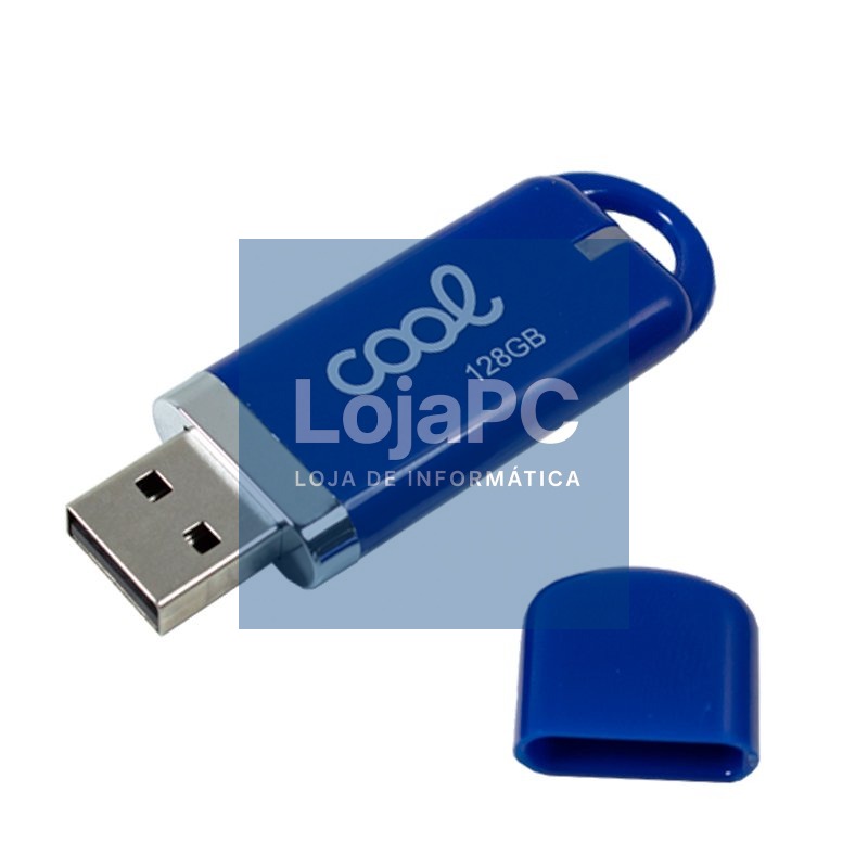 Pen Drive x USB 128 GB 2.0 COOL Cover Blue
