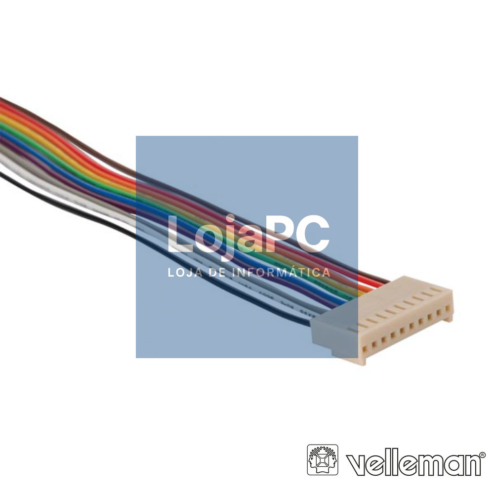 CABO P/ FICHA DE 10P VELLEMAN
