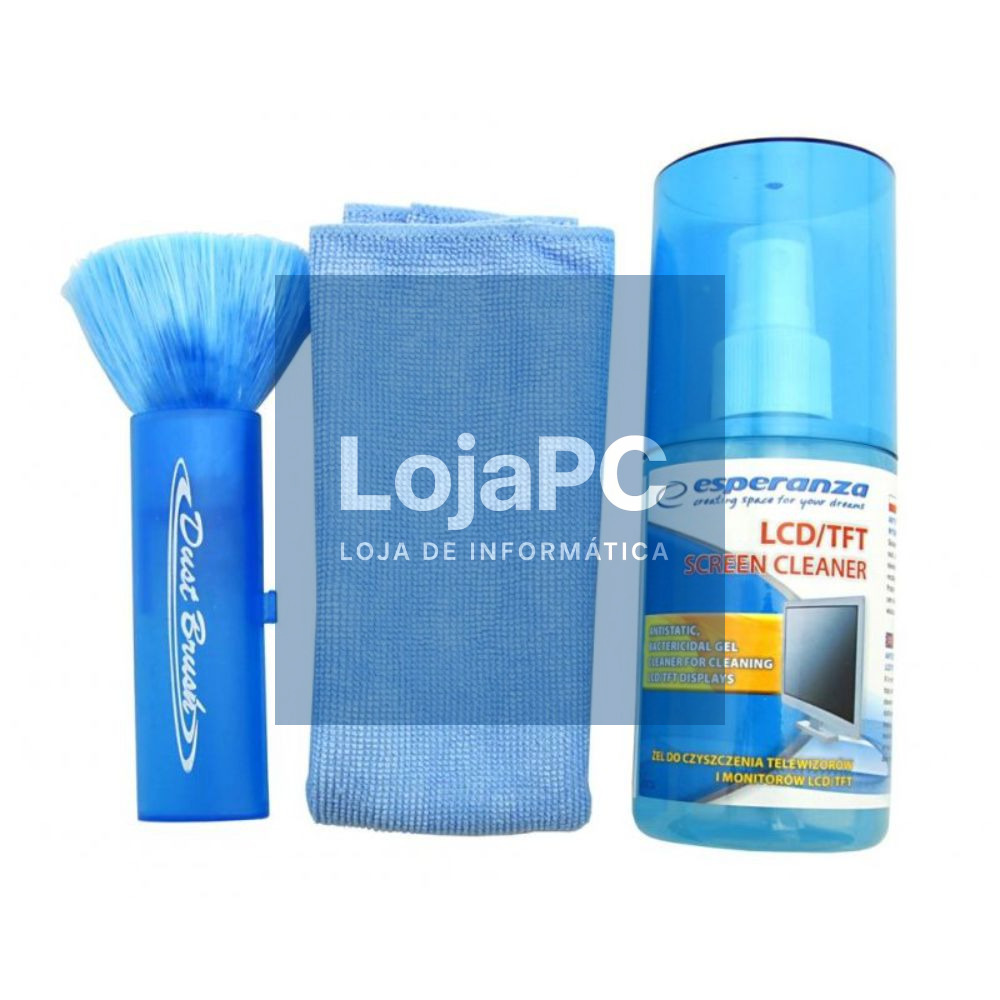 Kit Limpeza P/ Lcd/Plasma/Laptop/Tablet