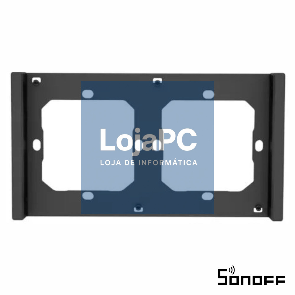 Moldura P/ 2 Interruptores Inteligentes M5-80 2 Gang SONOFF
