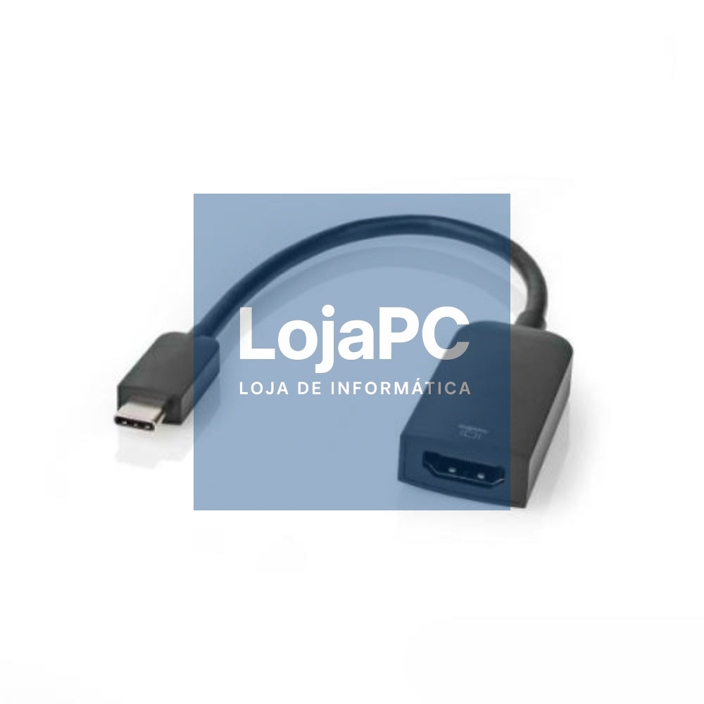 Adaptador USB-C Macho /  HDMI Fêmea Preto NEDIS
