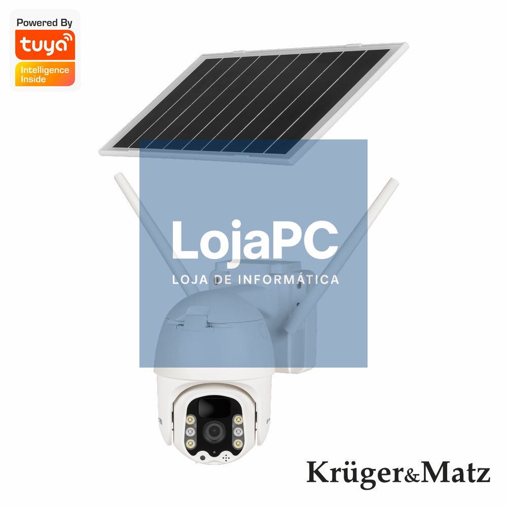 Câmara Vigilância IP 4G 1080p Wifi Connect C100 TUYA