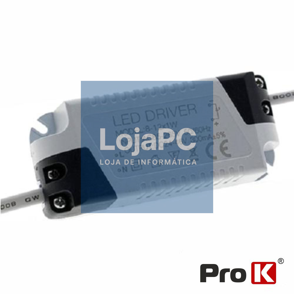 Fonte De Alimentação P/ LED 8-12W 24-46V PROK