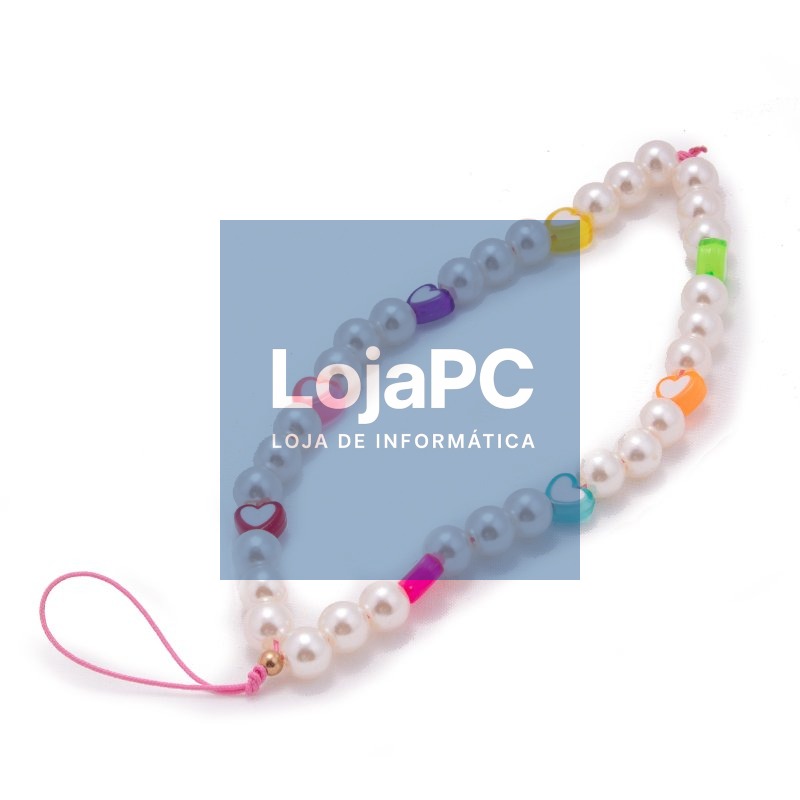 Pendant COOL Universal Smartphone Bracelet Strap Pearls Hearts