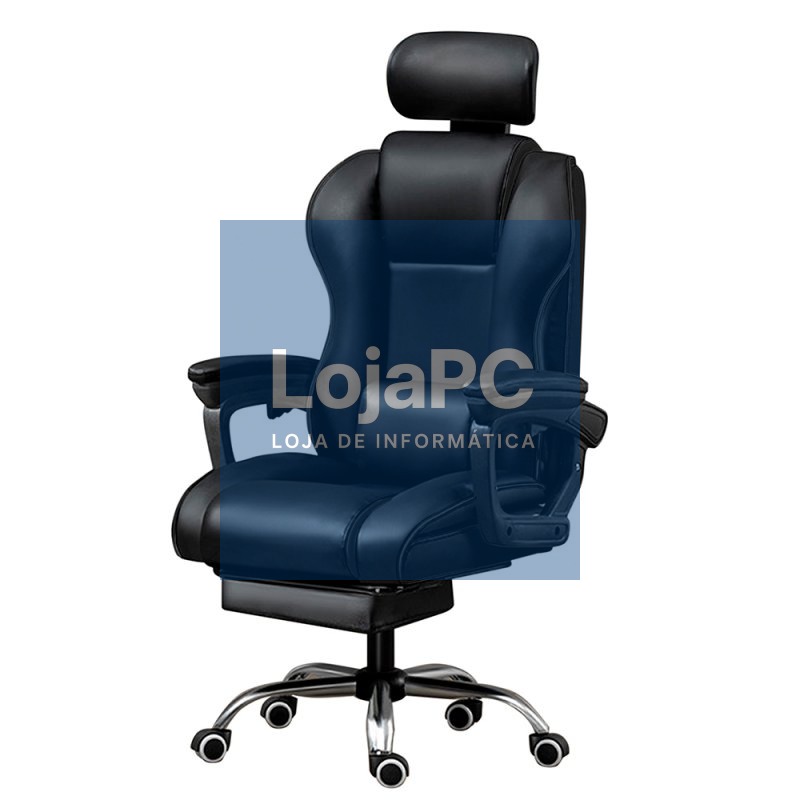 Premium Black Office Chair COOL Board (Footrest) — imagem 3