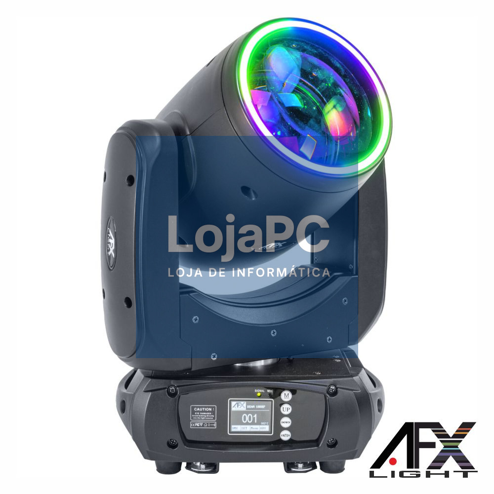 Moving Head 100W Beam/Anel DMX AFXLIGHT