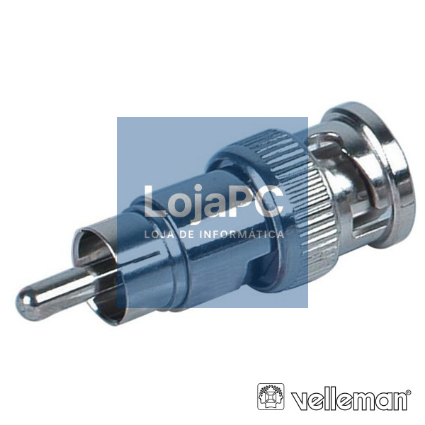 FICHA ADAPTADORA BNC MACHO / RCA MACHO
