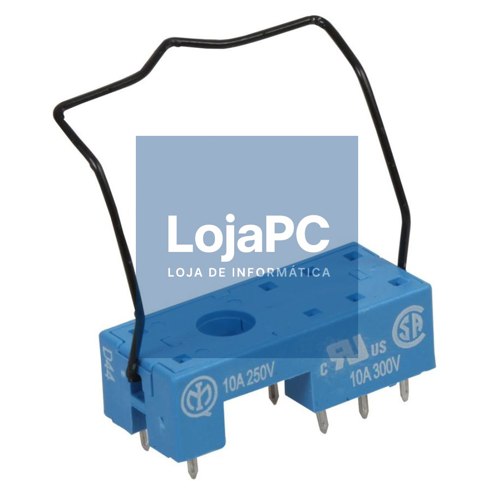 SUPORTE RELÉ 8 PIN 10A 250V