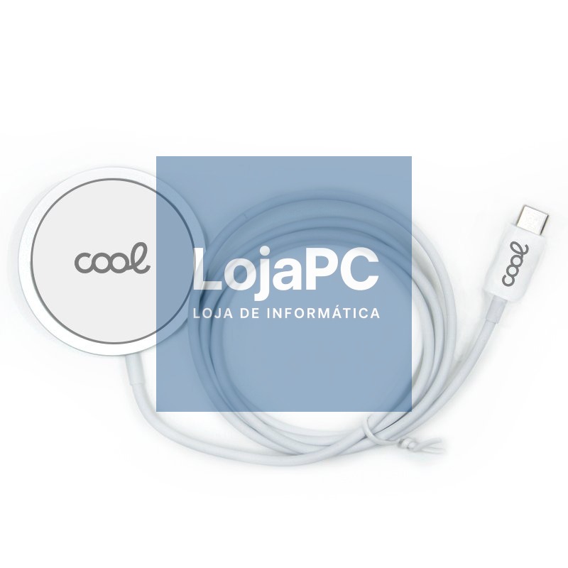 Qi Wireless Smartphone MAGNETIC Charger Base Dock COOL White — imagem 4