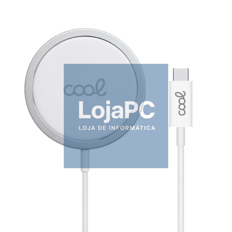 Qi Wireless Smartphone MAGNETIC Charger Base Dock COOL White