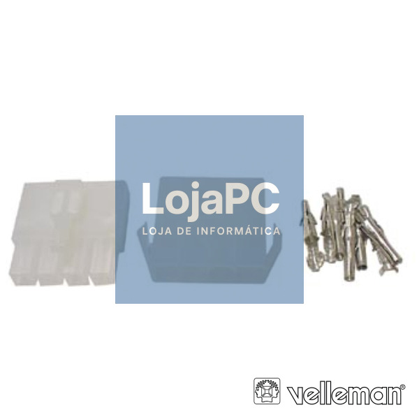 CONJUNTO DE CONECTORES MULTIFUNÇÕES P/ CABOS VELLEMAN