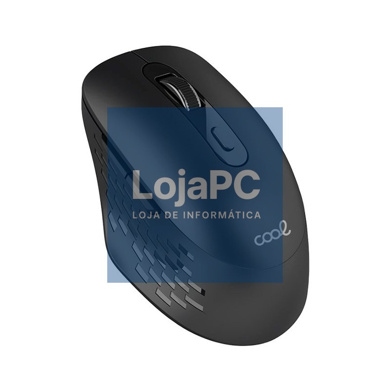Silent Wireless Mouse COOL 6D Black