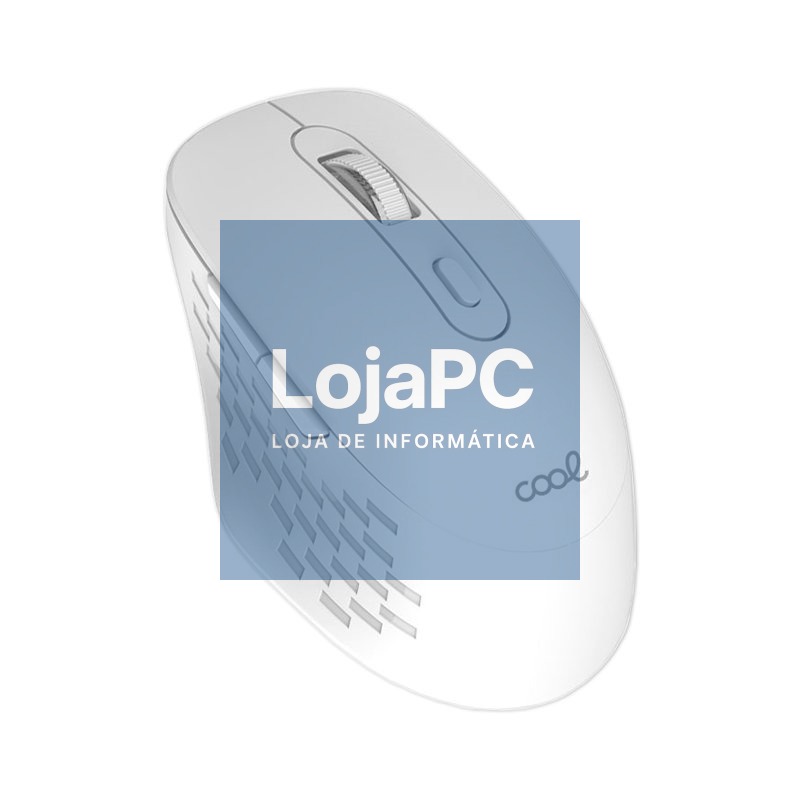 Silent Wireless Mouse COOL 6D White