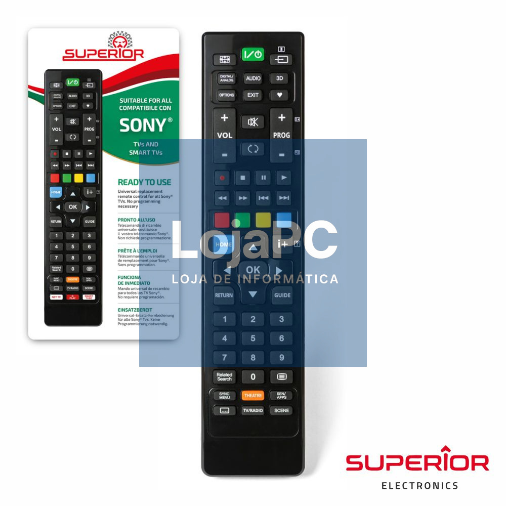 Comando TV Universal Lcd/LED SONY SMART TV