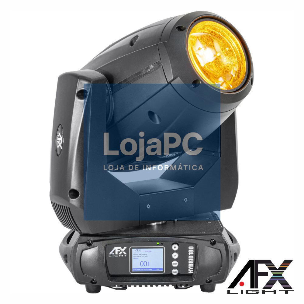 Moving Head 100W 3 Em 1 Beam/Spot/Wash DMX AFXLIGHT