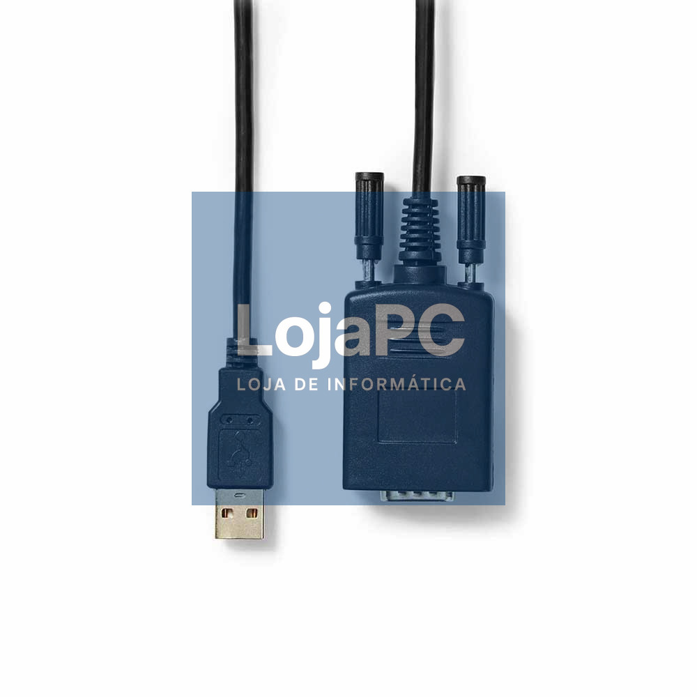 Cabo Adaptador USB / Porta Serie RS232 0.9m