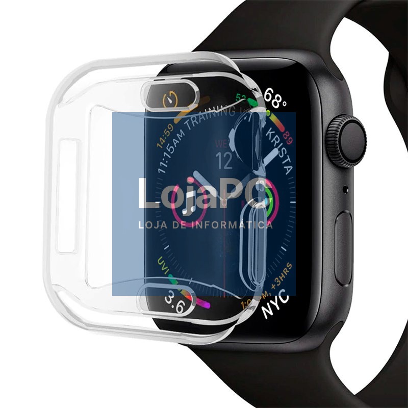 Silicone Protector COOL for Apple Watch Series 4 / 5 / 6 / SE (44 mm)