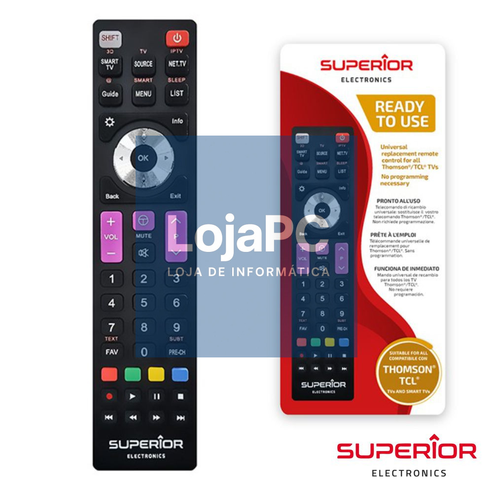 Comando TV Universal Lcd/LED THOMSON/TCL SMART TV
