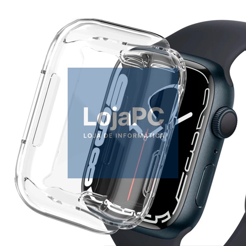 Silicone Protector COOL for Apple Watch Series 7 / 8 / 9 (41 mm) — imagem 3