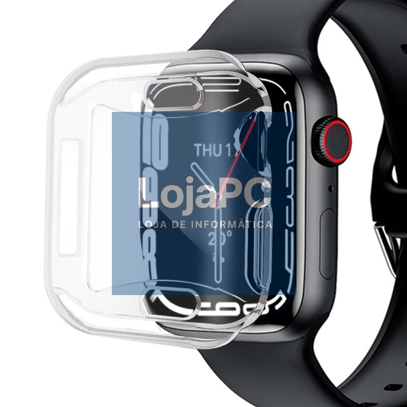 Silicone Protector COOL for Apple Watch Series 7 / 8 / 9 (45 mm)