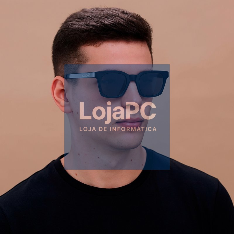Smart Glasses COOL AI Sunglasses Unisex Black (Calls, Music, Translation) — imagem 2