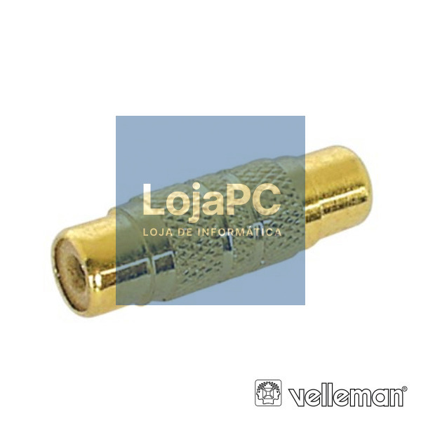 FICHA ADAPTADORA FÊMEA RCA / FÊMEA RCA DOURADO