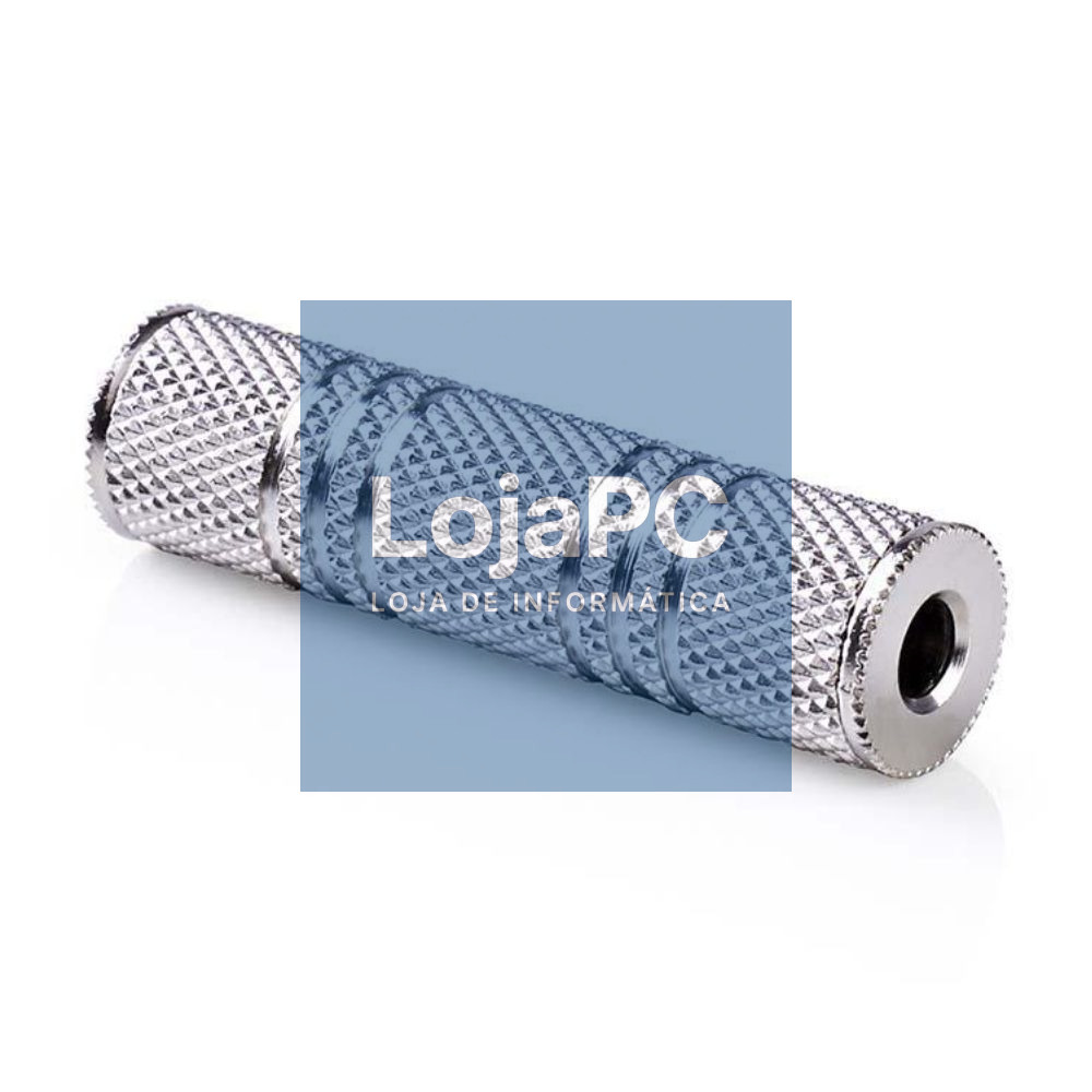 Ficha Adaptadora Jack 3.5mm Fêmea / Jack 3.5mm Fêmea St