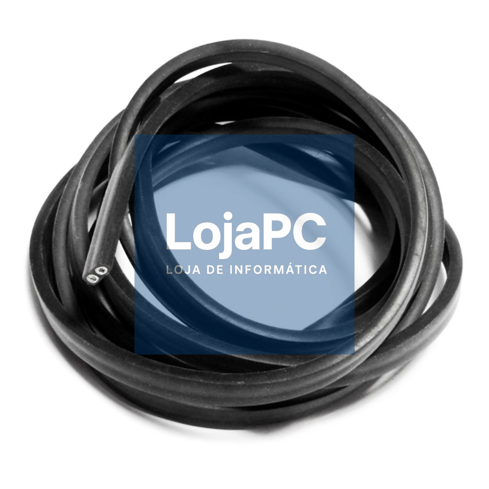 Cabo Alimentação Elétrico P/ Arraial 2x2.5mm² Preto