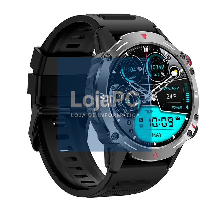 Smartwatch COOL Adventure Black (AMOLED, Calls, Health, Sport) — imagem 4