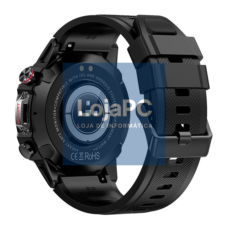Smartwatch COOL Adventure Black (AMOLED, Calls, Health, Sport) — imagem 2