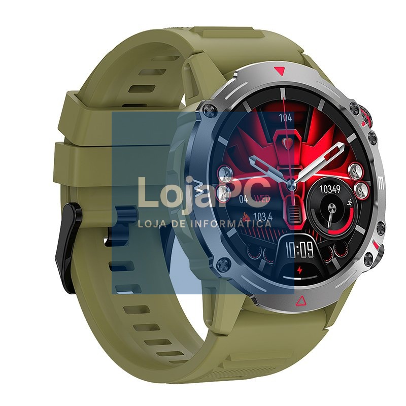 Smartwatch COOL Adventure Green (AMOLED, Calls, Health, Sport) — imagem 2