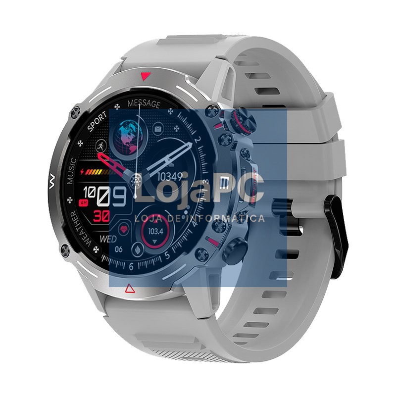 Smartwatch COOL Adventure Grey (AMOLED, Calls, Health, Sport)