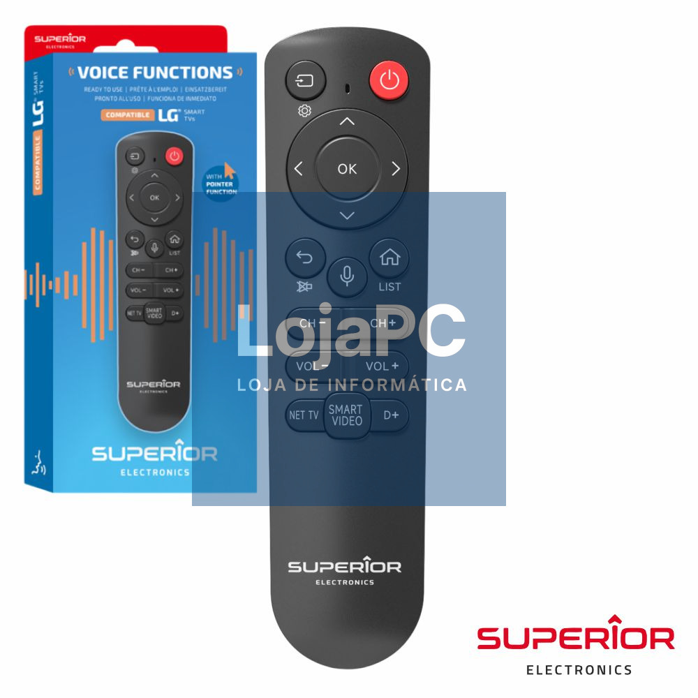 Telecomando Universal Lcd/led Lg Smart Voz Tv SUPERIOR