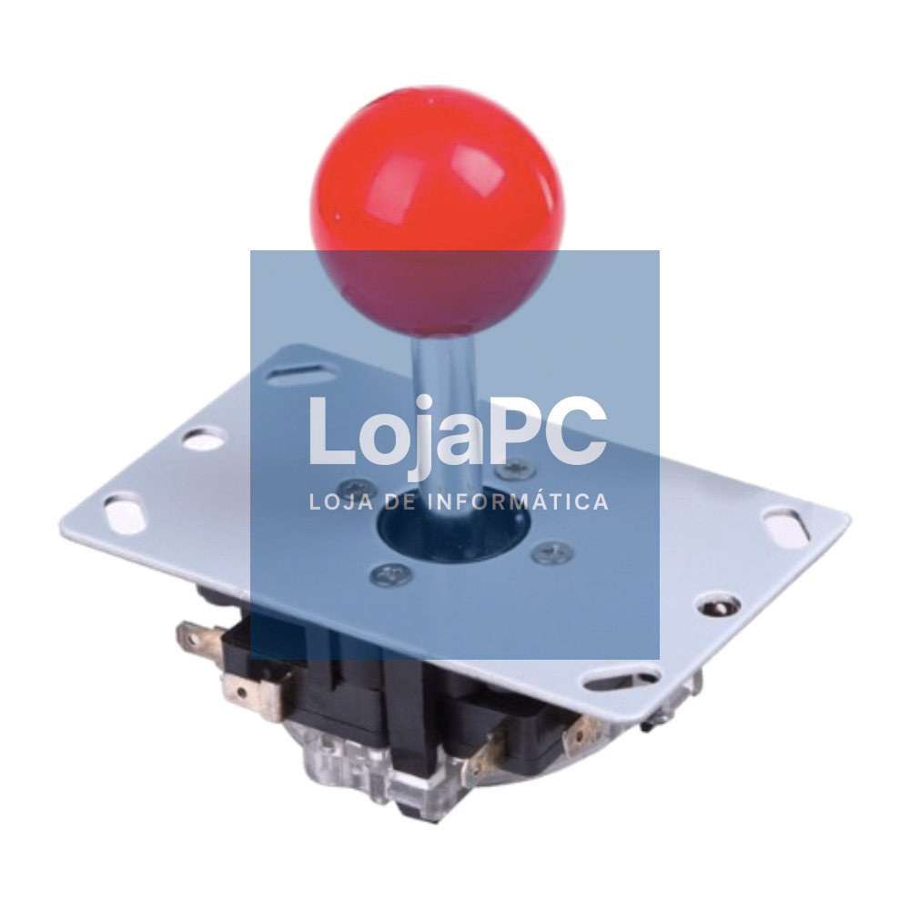 JOYSTICK P/ MÁQUINAS JOGOS ARCADE C/ 4 MICROSWITCH