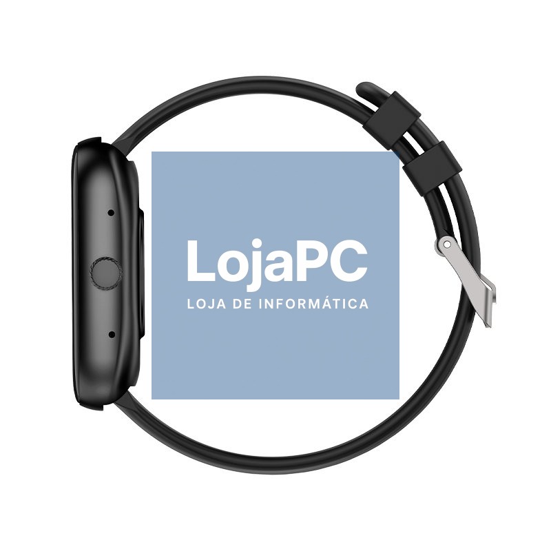 Smartwatch COOL Border Silicone Black (Amoled, Calls, Health, Sport) — imagem 4